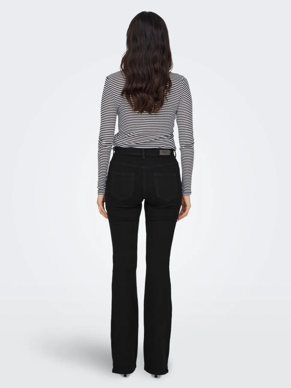 ONLBLUSH Middels høy midje Flared Fit Jeans