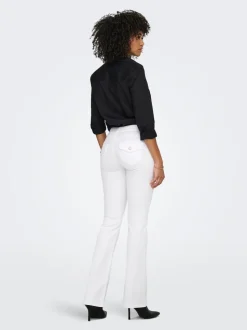 ONLBLUSH Middels høy midje Flared Fit Jeans