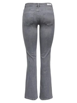 ONLBLUSH Middels høy midje Flared Fit Jeans