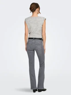 ONLBLUSH Middels høy midje Flared Fit Jeans