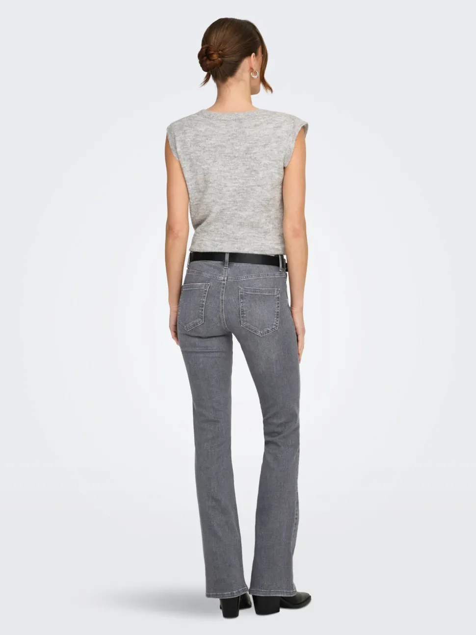 ONLBLUSH Middels høy midje Flared Fit Jeans