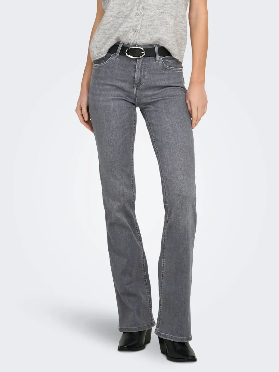 ONLBLUSH Middels høy midje Flared Fit Jeans