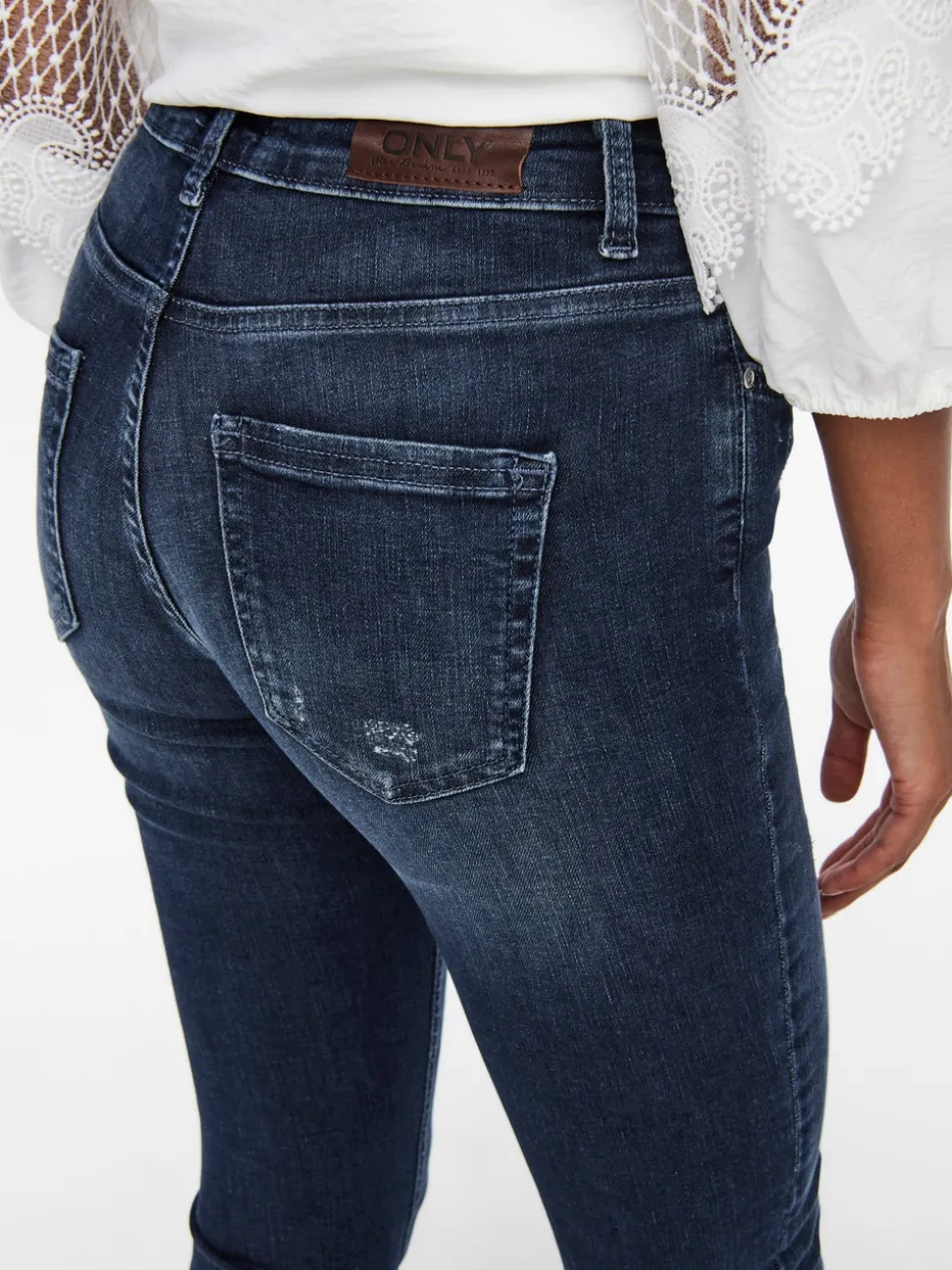 ONLBLUSH Middels høy midje Skinny Fit Ankellengde Jeans