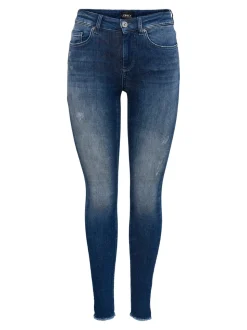 ONLBLUSH Middels høy midje Skinny Fit Ankellengde Jeans