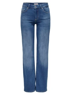 ONLBLUSH Middels høy midje Straight Fit Jeans