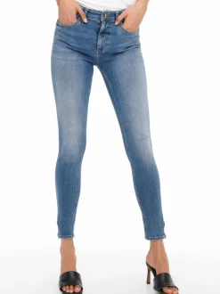 ONLBLUSH Middels høy midje Skinny Fit Ankellengde Jeans
