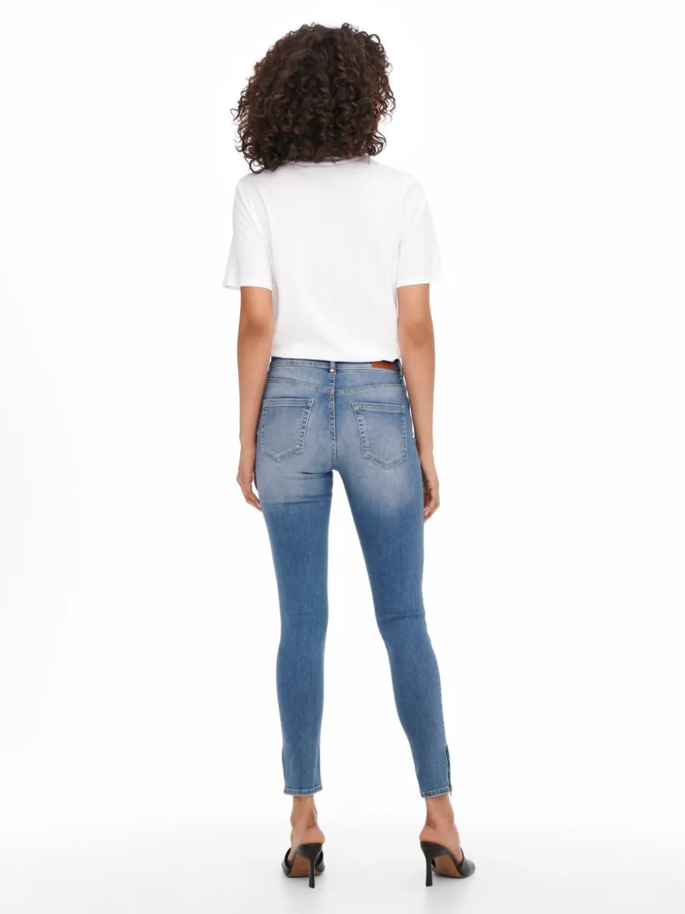 ONLBLUSH Middels høy midje Skinny Fit Ankellengde Jeans