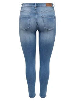 ONLBLUSH Middels høy midje Skinny Fit Ankellengde Jeans