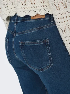 ONLBLUSH Middels høy midje Straight Fit Jeans
