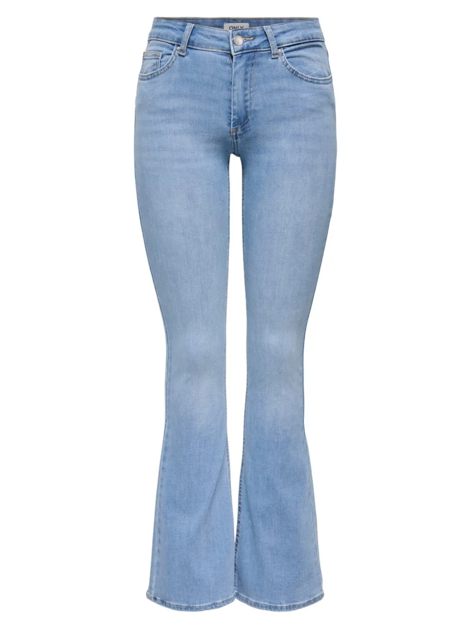 ONLBLUSH Middels høy midje Flared Fit Jeans