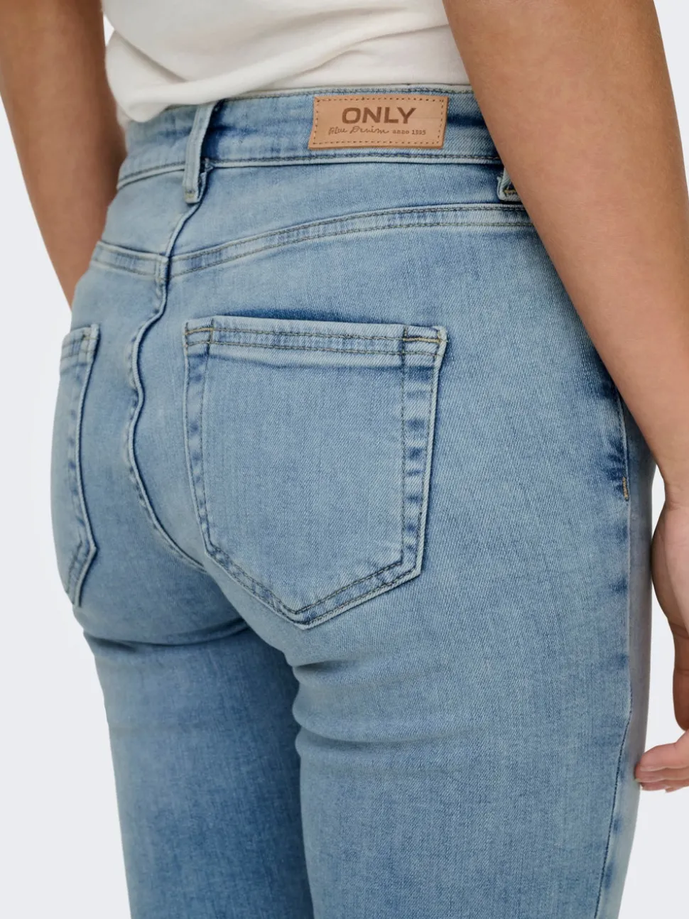 ONLBLUSH Middels høy midje Skinny Fit Ankellengde Jeans