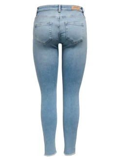 ONLBLUSH Middels høy midje Skinny Fit Ankellengde Jeans