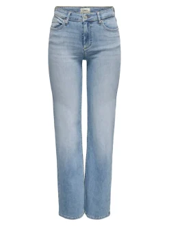ONLBLUSH Middels høy midje Straight Fit Jeans