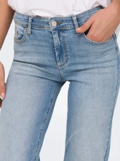 ONLBLUSH Middels høy midje Straight Fit Jeans