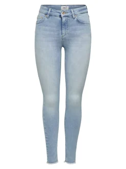 ONLBLUSH Middels høy midje Skinny Fit Ankellengde Jeans