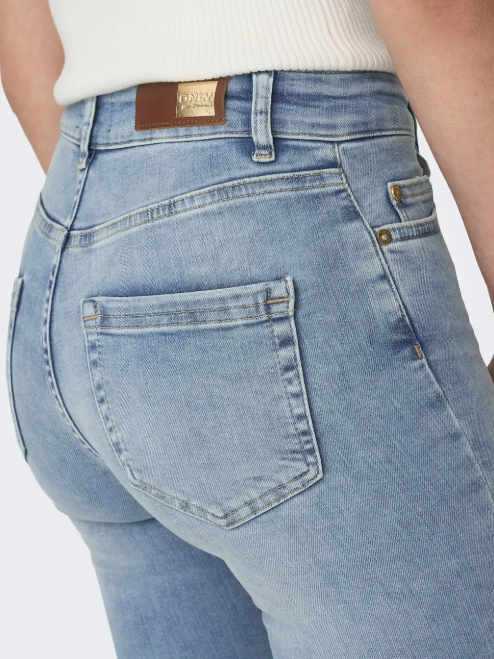 ONLBLUSH Middels høy midje Skinny Fit Ankellengde Jeans