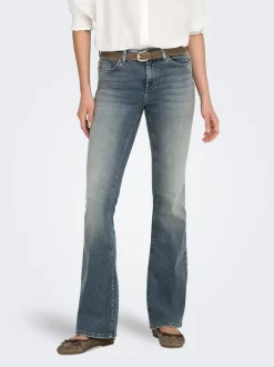 ONLBLUSH Middels høy midje Flared Fit Jeans