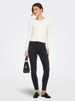 ONLBLUSH Middels høy midje Skinny Fit Ankellengde Jeans