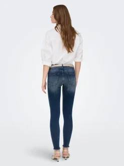 ONLBLUSH Middels høy midje Skinny Fit Ankellengde Jeans