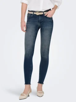 ONLBLUSH Middels høy midje Skinny Fit Ankellengde Jeans