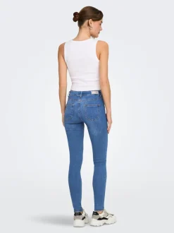 ONLBLUSH Middels høy midje Skinny Fit Jeans