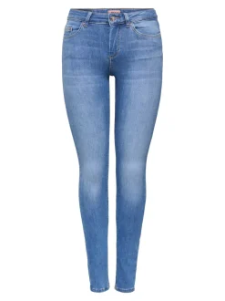 ONLBLUSH Middels høy midje Skinny Fit Jeans