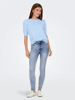 ONLBLUSH Middels høy midje Skinny Fit Ankellengde Jeans