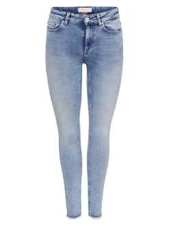 ONLBLUSH Middels høy midje Skinny Fit Ankellengde Jeans