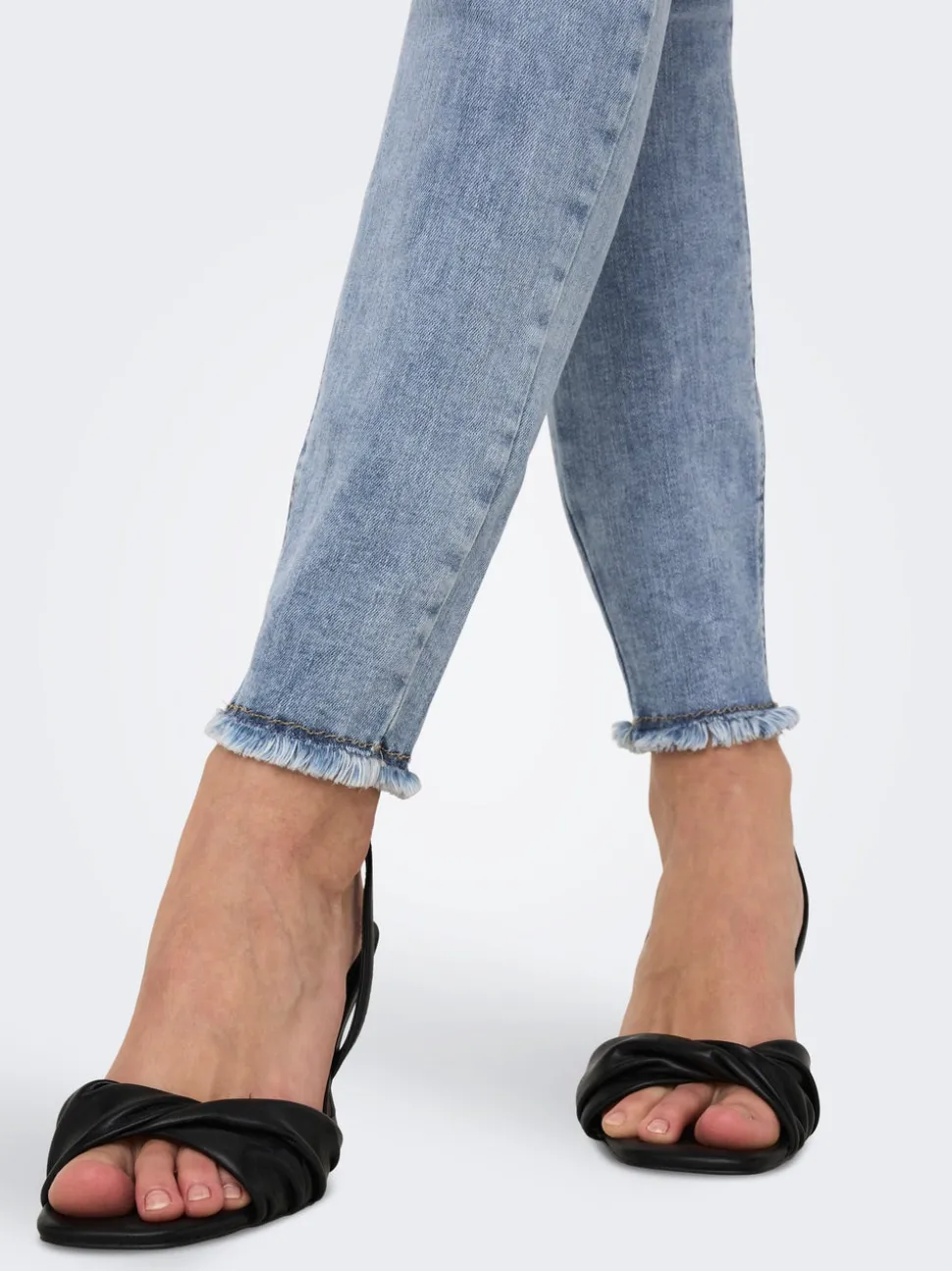ONLBLUSH Middels høy midje Skinny Fit Ankellengde Jeans