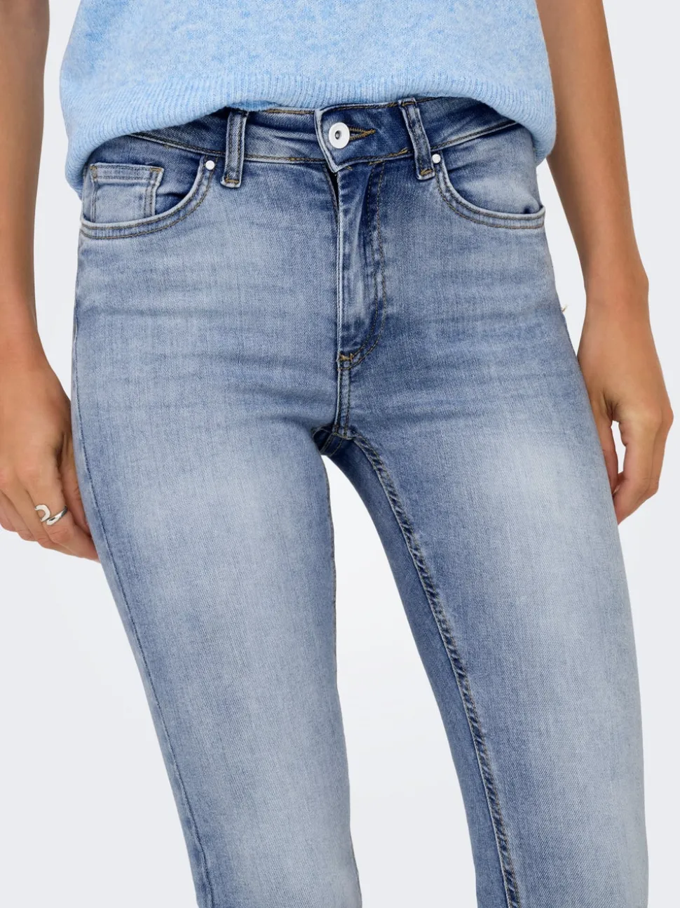 ONLBLUSH Middels høy midje Skinny Fit Ankellengde Jeans