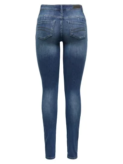 ONLBLUSH Middels høy midje Skinny Fit Jeans