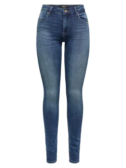 ONLBLUSH Middels høy midje Skinny Fit Jeans