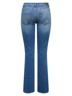ONLBLUSH Middels høy midje Flared Fit Jeans