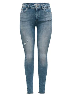 ONLBLUSH Middels høy midje Skinny Fit Ankellengde Jeans