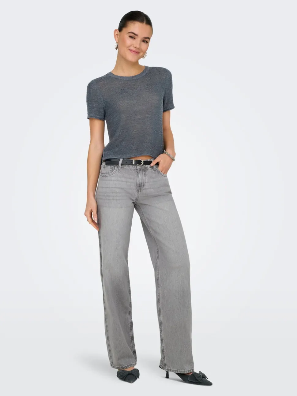 ONLBRENDA Lav midje Straight Fit Jeans