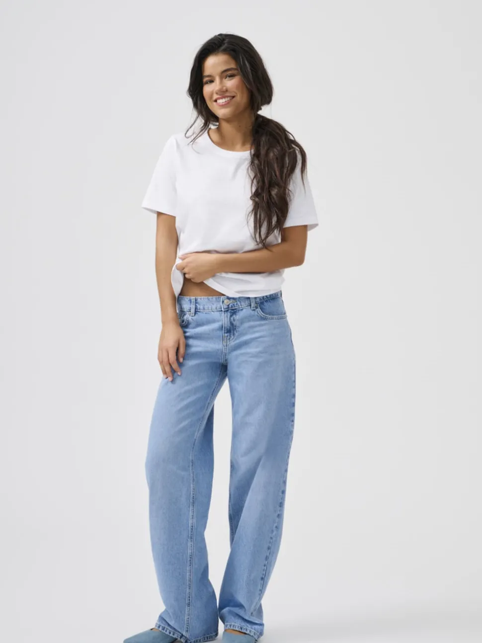 ONLBRENDA Lav midje Straight Fit Jeans