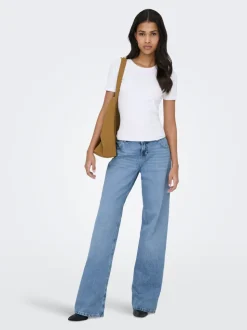 ONLBRENDA Lav midje Straight Fit Jeans