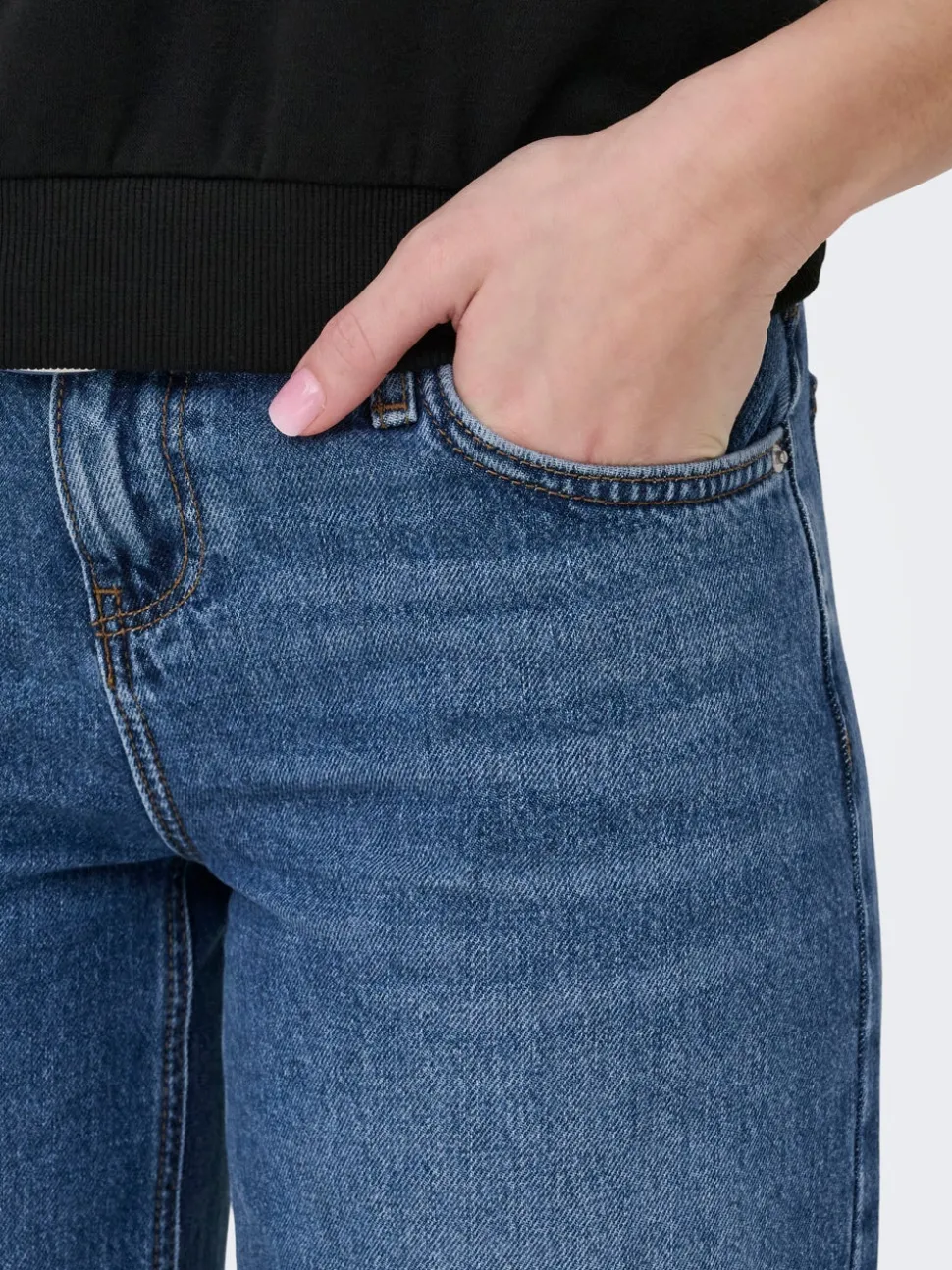 ONLBRENDA Lav midje Wide Leg Fit Jeans