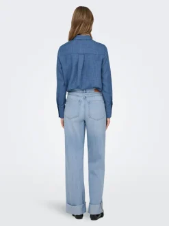 ONLBROOME Høy midje Wide Leg Fit Jeans