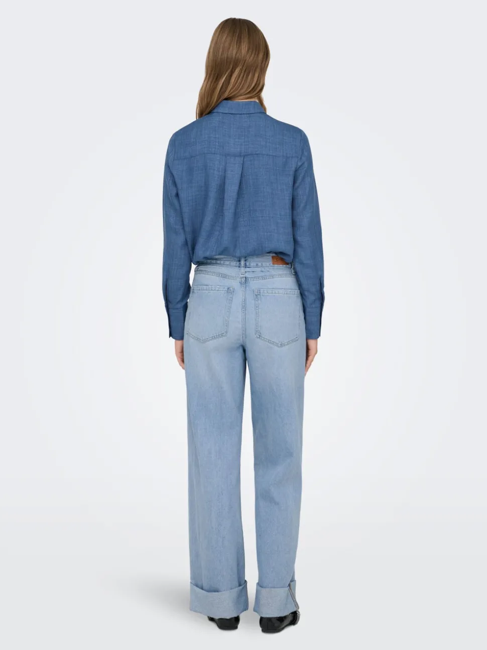 ONLBROOME Høy midje Wide Leg Fit Jeans