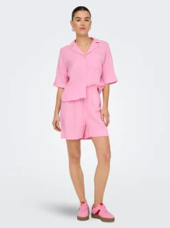 ONLBRUXELLES Regular Fit Lin Shorts