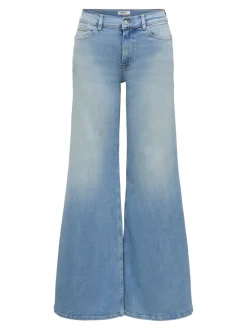 ONLCALIFORNIA Middels høy midje Wide Leg Fit Jeans
