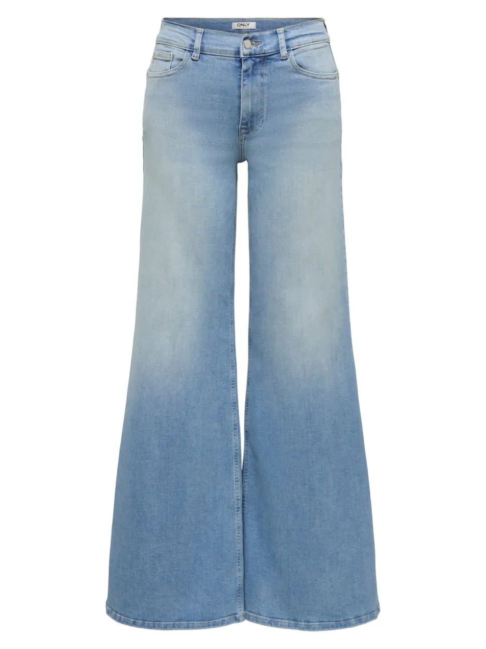 ONLCALIFORNIA Middels høy midje Wide Leg Fit Jeans