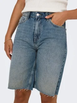 ONLCARO Høy midje Loose fit Denimshorts