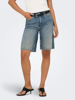 ONLCARO Høy midje Loose fit Denimshorts