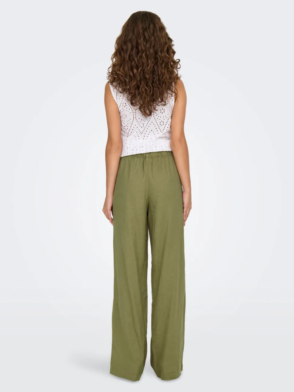 ONLCARO Loose fit Lin Bukser