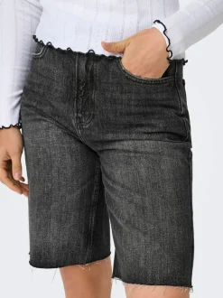 ONLCARO Middels høy midje Loose fit Denimshorts
