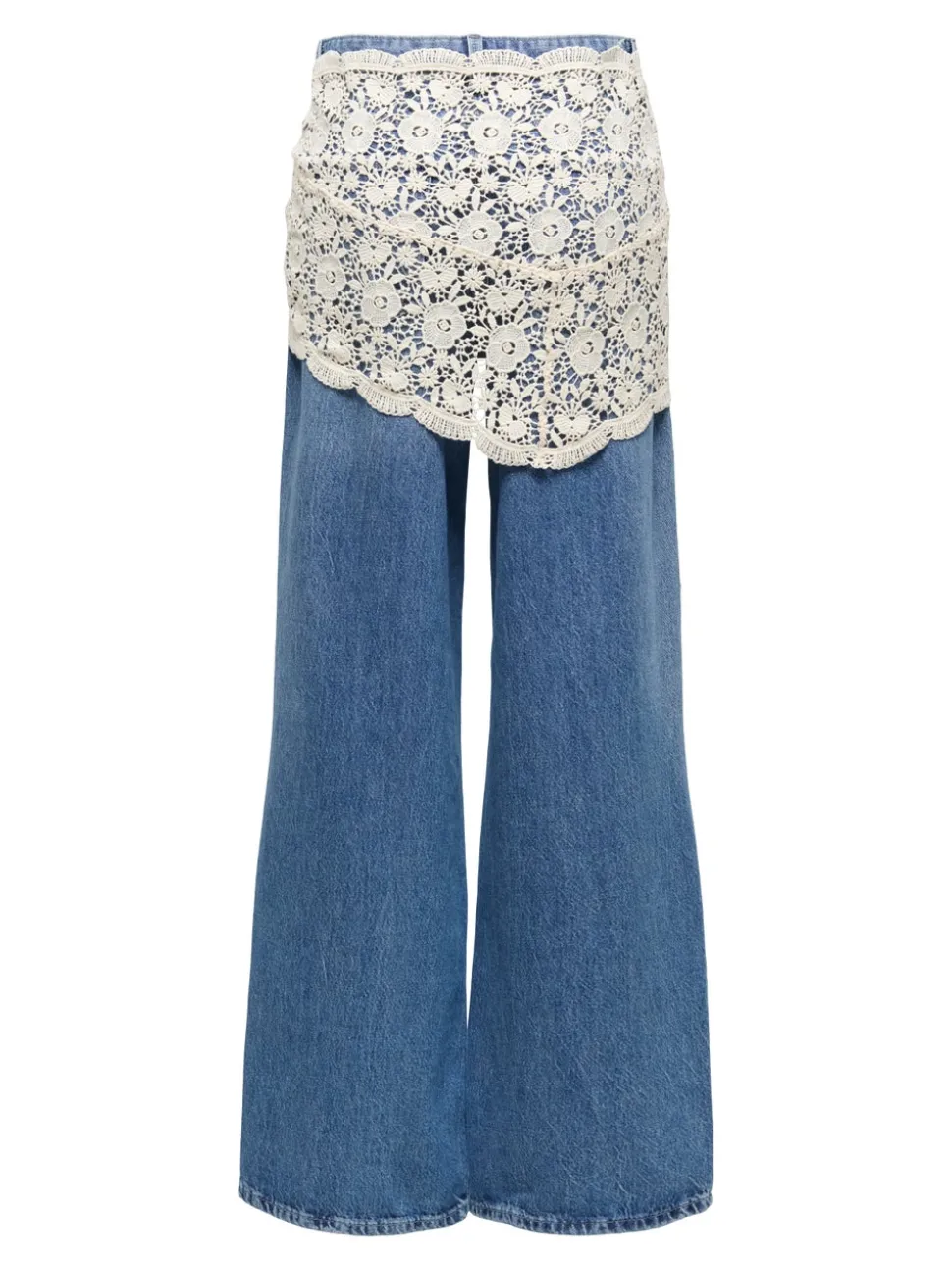 ONLCARRIE Middels høy midje Wide Leg Fit Jeans