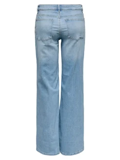 ONLCHRIS Middels høy midje Wide Leg Fit Jeans