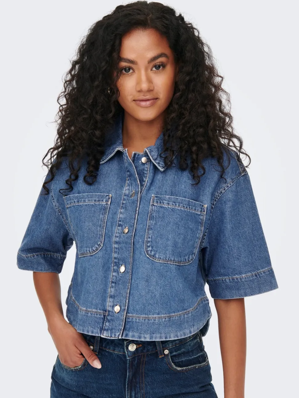 ONLCLEO Denimskjorte